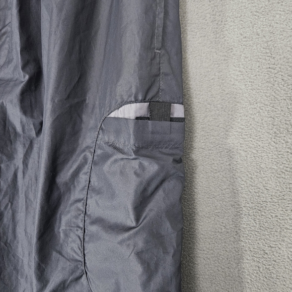 Nike Womens Y2K Track Pants Size Medium M Gray Wide Leg Side Strap Drawstring - Picture 8 of 11